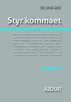 Bogcover til Styr kommaet