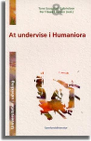 Bogcover til At undervise i humaniora