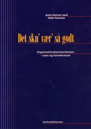 Bogcover til Det sku´ vær´ så godt