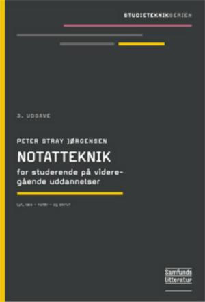 Bogcover til Notatteknik for studerende