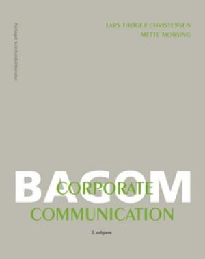 Bogcover til Bagom Corporate Communication
