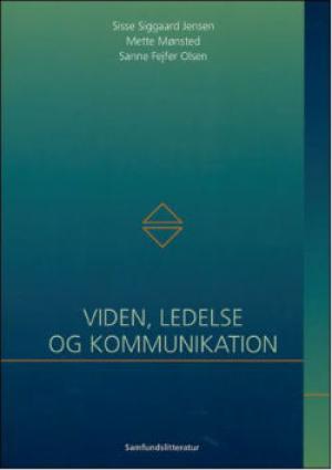 Bogcover til Viden, ledelse og kommunikation