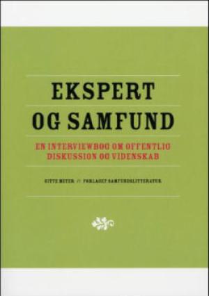 Bogcover til Ekspert og samfund