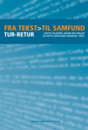 Bogcover til Fra tekst til samfund