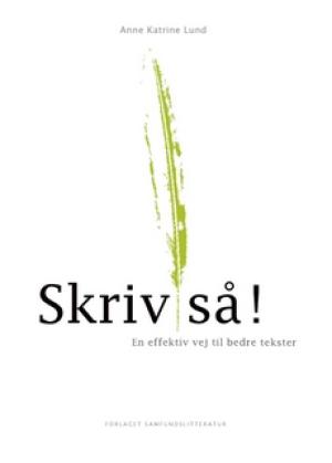 Bogcover til Skriv så!