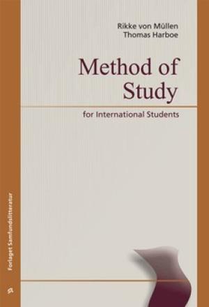 Bogcover til Method of study for international students
