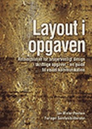 Bogcover til Layout i opgaven