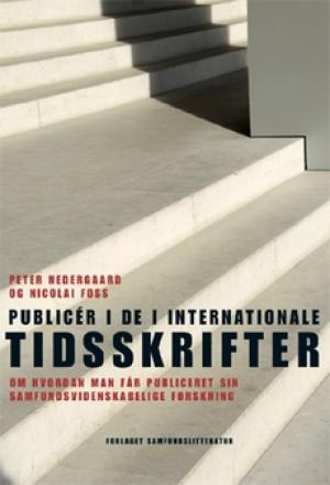 Bogcover til Publicér i de internationale tidsskrifter