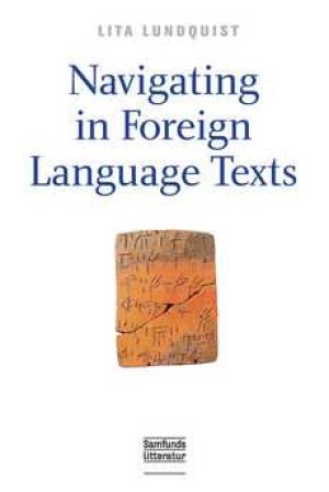 Bogcover til Navigating in foreign language texts