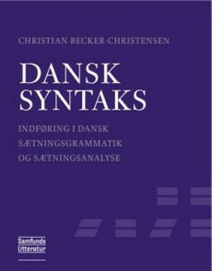 Bogcover til Dansk syntaks