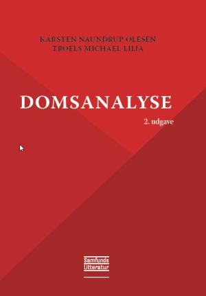 Bogcover til Domsanalyse
