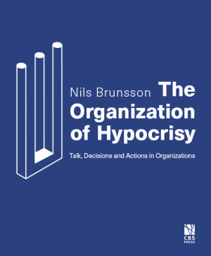 Bogcover til The Organization of Hypocrisy