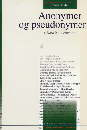 Bogcover til Anonymer & pseudonymer i dansk børnelitteratur