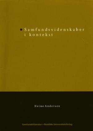 Bogcover til Samfundsvidenskaber i kontekst