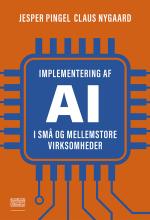 Bogcover til Implementering af AI i små og mellemstore virksomheder