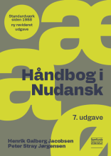 Bogcover til Håndbog i Nudansk