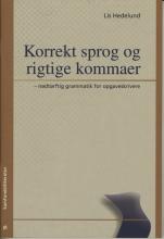 Bogcover til Korrekt sprog og rigtige kommaer
