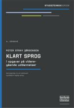 Bogcover til Klart sprog i opgaver på videregående uddannelser