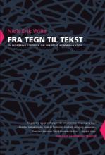 Bogcover til Fra tegn til tekst