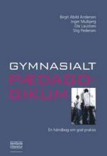 Bogcover til Gymnasialt pædagogikum
