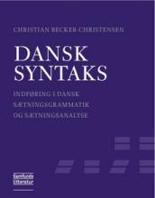 Bogcover til Dansk syntaks