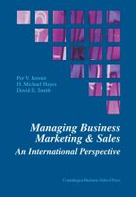 Bogcover til Managing business marketing & sales