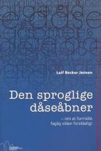Bogcover til Den sproglige dåseåbner