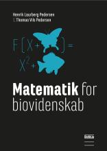 Bogcover til Matematik for biovidenskab