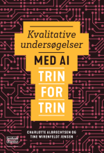 Bogcover til Kvalitative undersøgelser med AI