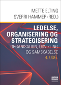 Bogcover til Ledelse, organisering og strategisering