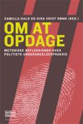 Bogcover til Om at opdage