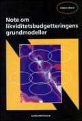 Bogcover til Note om likviditetsbudgetteringens grundmodeller