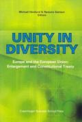Bogcover til Unity in diversity