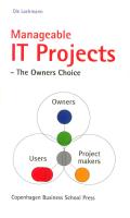 Bogcover til Manageable IT Projects