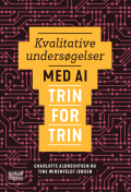 Bogcover til Kvalitative undersøgelser med AI